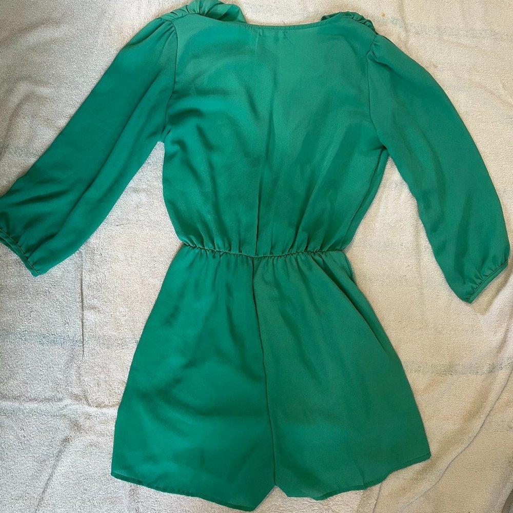 Turquoise Romper